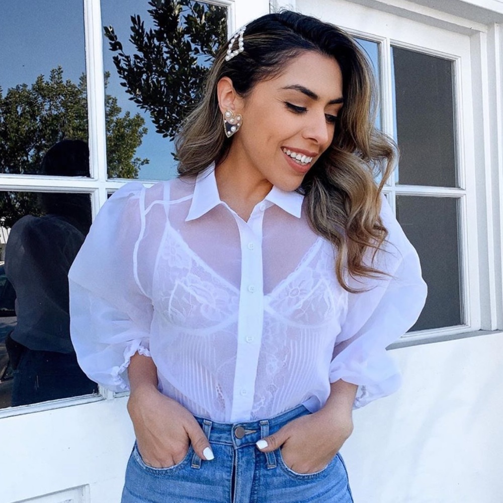 Sheer top